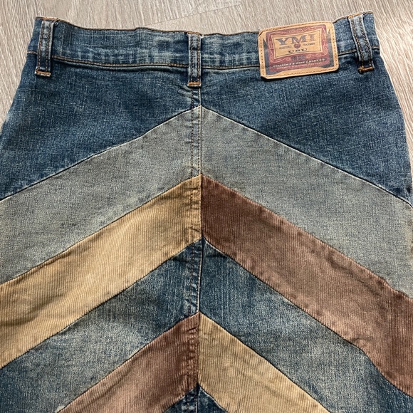 90s DENIM PENCIL SKIRT - Picture 4 of 4
